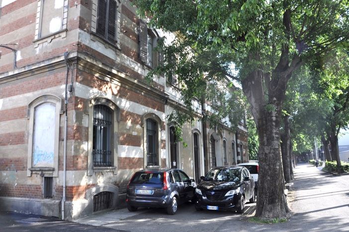L'ex mattatoio affacciato su corso Michele Coppino