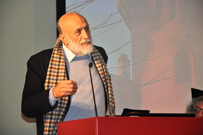 Carlin Petrini, presidente onorario dell'Università pollentina