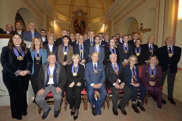 I neo cavalieri (Foto Malò) I neo cavalieri (Foto Malò)