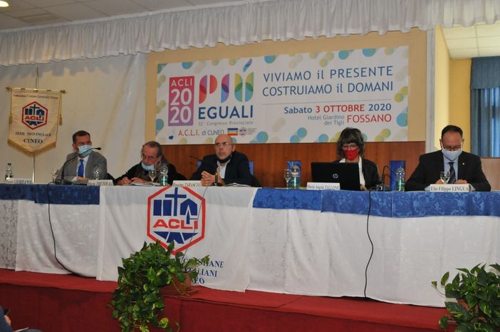 Congresso della Acli cuneesi a Fossano: "Un momento di intenso  e stimolante confronto democratico"