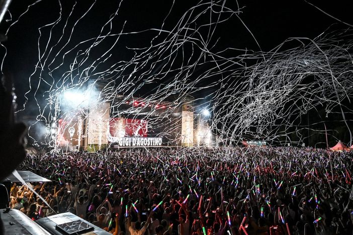 La serata con Gigi d'Agostino Foto di Vincenzo Nicolello