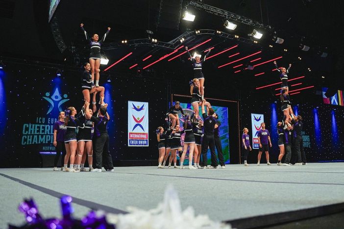 Gli albesi Titans Six noni agli Europei di cheerleading
