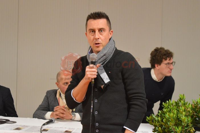 Il sindaco Nicola Schellino e gli altri relatori della presentazione