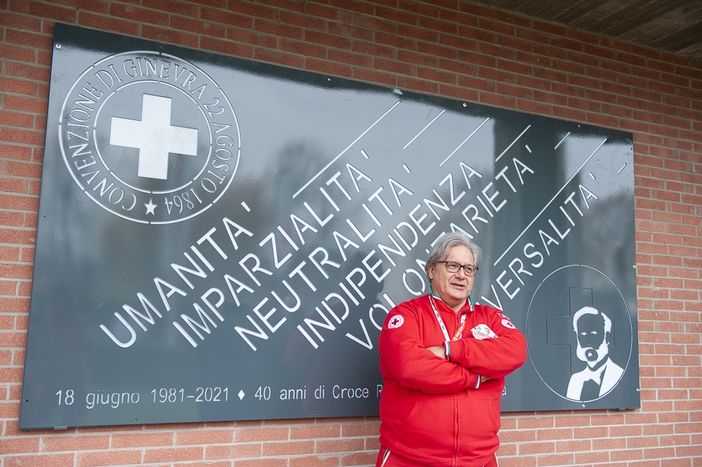 Per l'ingegnere Luigi Aloi tre mandati da presidente del Comitato locale della Croce Rossa albese