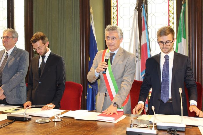 Il sindaco albese Carlo Bo (foto d'archivio)