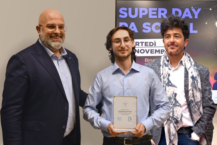 Enrico Ricci con Andrea Caponnetto Enrico Ricci con Andrea Caponnetto