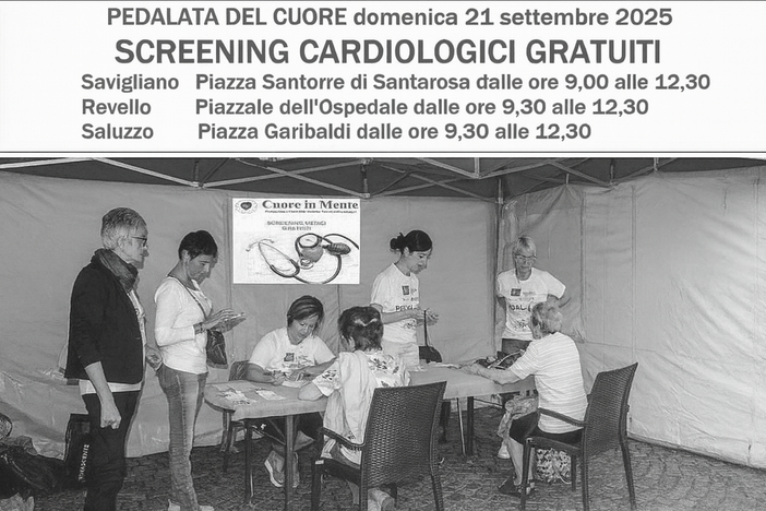 Domenica 21 settembre: la “Pedalata del Cuore” unisce sport, convivialità, socialità, salute e prevenzione