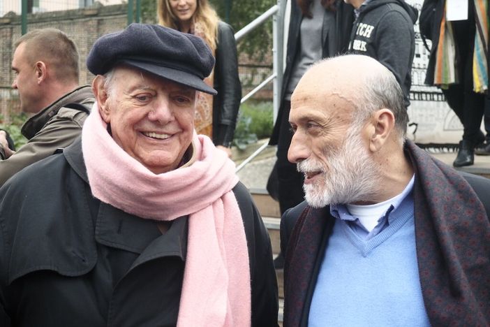 Dario Fo e Carlo Petrini Dario Fo e Carlo Petrini
