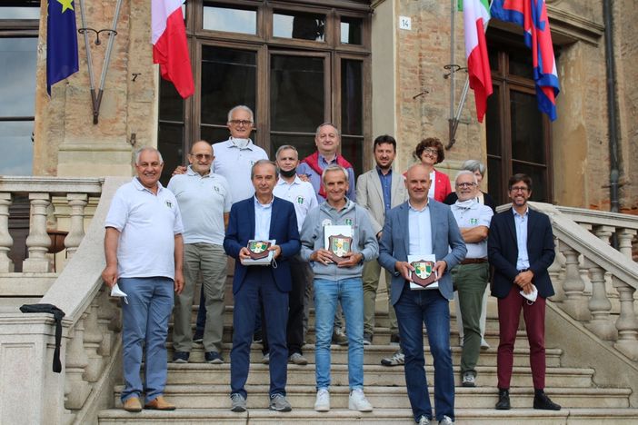 Bra, ricevuto in Comune il pluripremiato atleta Unvs Alessandro Marengo