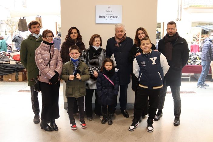Alba, intitolata a Roberto Ponzio la galleria della Maddalena