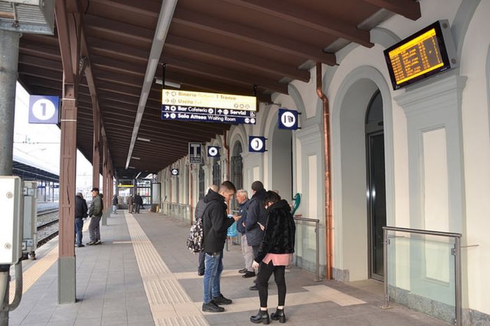 La stazione ferroviaria di Bra