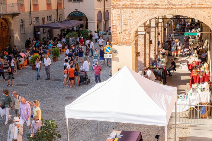 Il mercatino di Cherasco