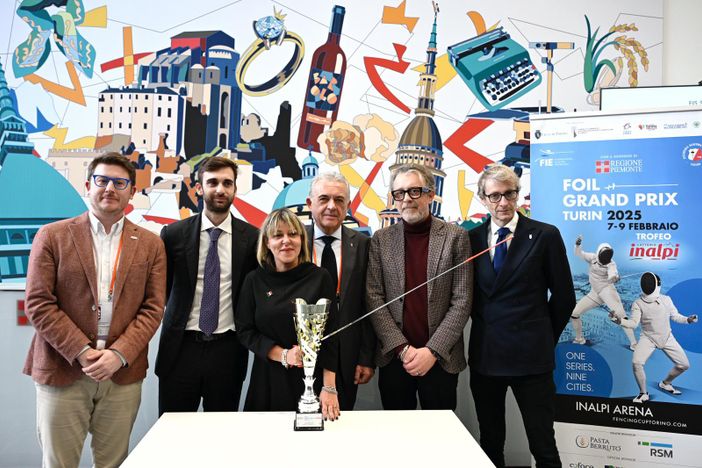 Presentato in Regione a Torino il Grand Prix Fie 2025 "Trofeo Inalpi" di fioretto maschile e femminile