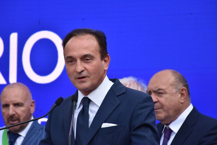 Il presidente Alberto Cirio