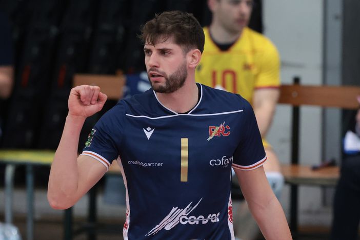 Riccardo Copelli arriva a Cuneo (Foto Porto Robur Costa Ravenna)