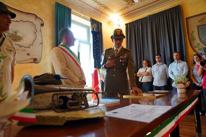 Gaiola sull'onda delle emozioni dopo il 13esimo Raduno degli Alpini d'Oc Gaiola sull'onda delle emozioni dopo il 13esimo Raduno degli Alpini d'Oc