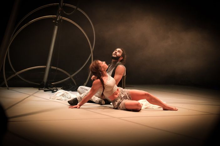 La Compagnia Hanami  mettendo in scena "Lusìn"