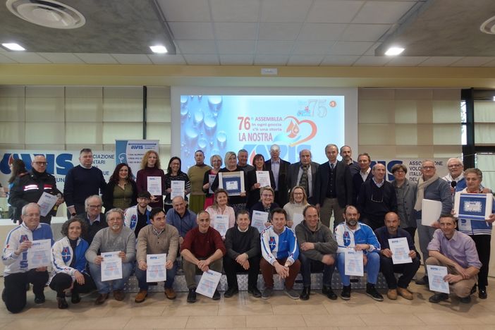 Nelle foto alcuni momenti della festa sociale dell’Avis Bra