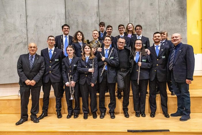 La banda musicale Giovanile Anbima Cuneo in concerto a Narzole La banda musicale Giovanile Anbima Cuneo in concerto a Narzole