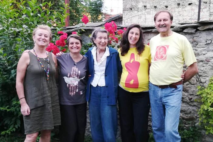 Il direttivo della Compagnia del Birun di Peveragno