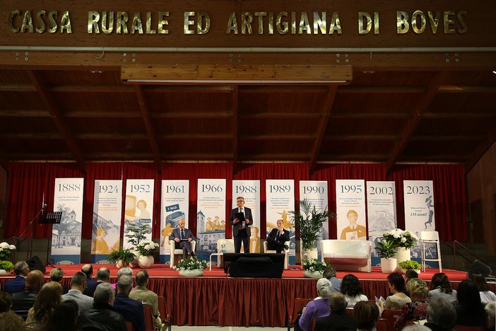 Un momento dell'assemblea dei soci