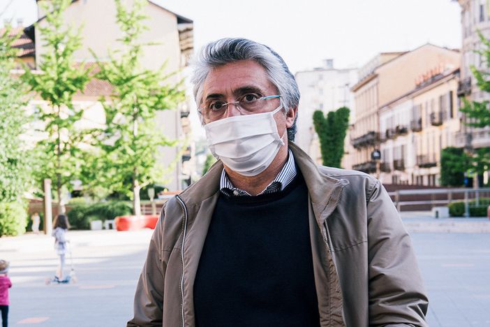 Il sindaco albese Carlo Bo (foto di Barbara Guazzone) Il sindaco albese Carlo Bo (foto di Barbara Guazzone)