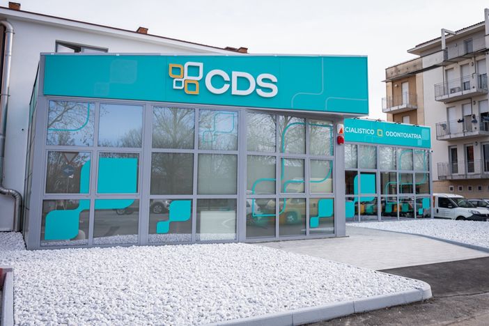 L'esterno del nuovo poliambulatorio di corso Torino