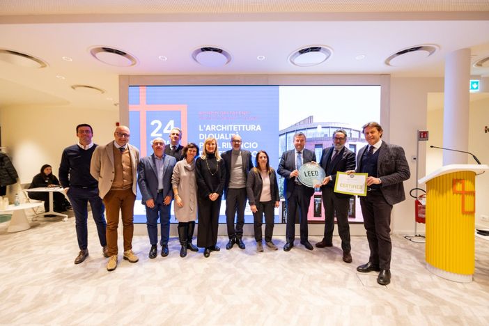 Cuneo: al Rondò dei Talenti la prima certificazione LEED della Granda