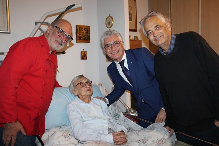 Alba: la signora Bice Boccalatte ha festeggiato 100 anni