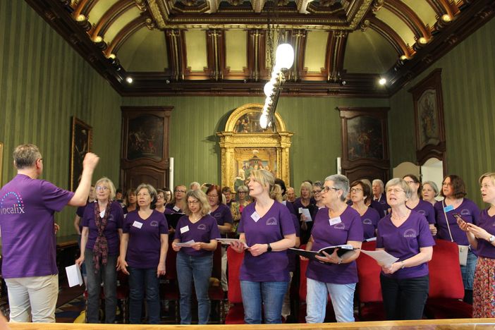 Il coro Vocalist di Böblingen (Foto: Gisella Divino)
