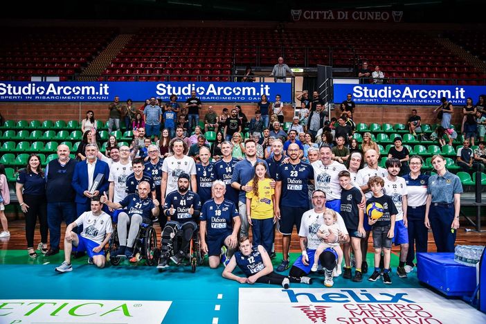 La squadra di Cuneo Sitting Volley