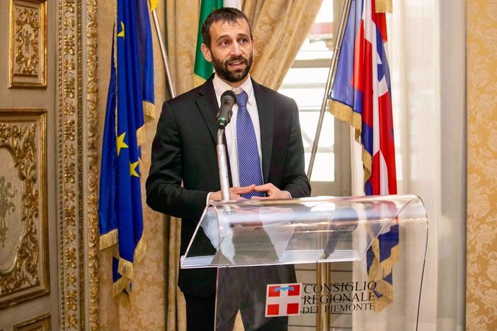 Il consigliere regionale Pd Daniele Valle, probabile candidato del centrosinistra alle prossime regionali