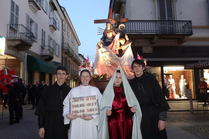 Uno scatto della solennità dell’Addolorata 2022