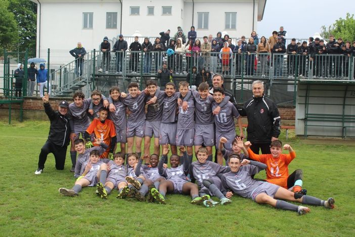 Festa per i giovanissimi dell'Under 14 del Busca Calcio