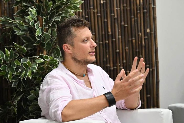 Il presidente di Cuneo Volley Gabriele Costamagna Il presidente di Cuneo Volley Gabriele Costamagna