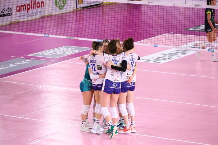 La Lpm a Offanengo (foto sito Legavolleyfemminile) La Lpm a Offanengo (foto sito Legavolleyfemminile)