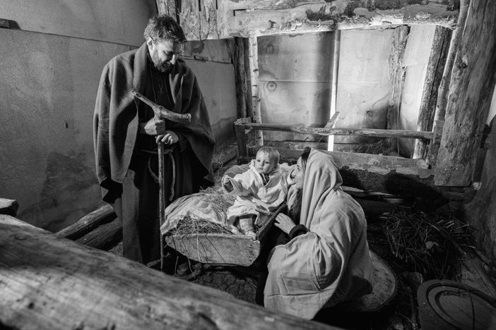 Un'immagine del Presepe di Prea