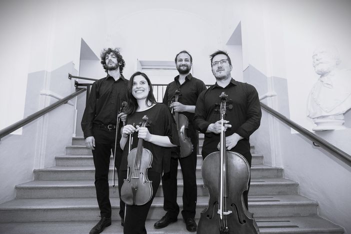 Il quartetto Amouage in sala Fenoglio ad Alba per la rassegna Cortile in festa