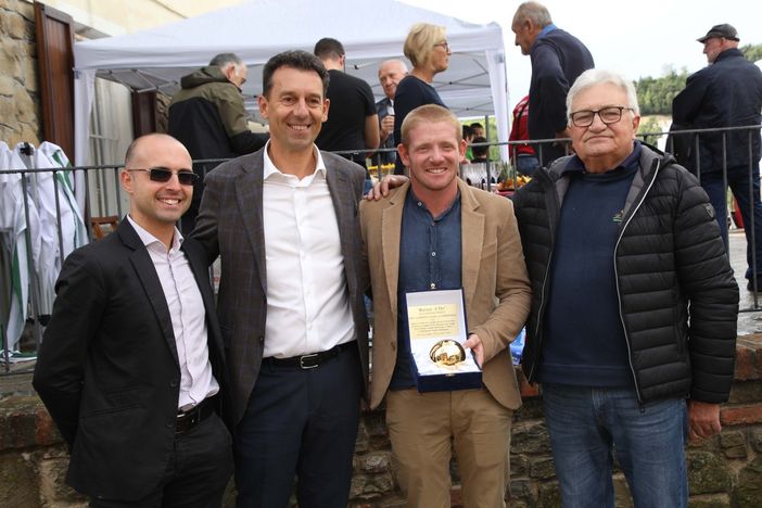 Il Balun d'or 2023 a Francesco Rivetti (Credito Silvia Muratore)