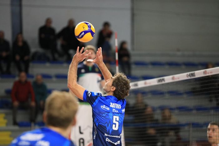 Daniele Sottile in palleggio Daniele Sottile in palleggio