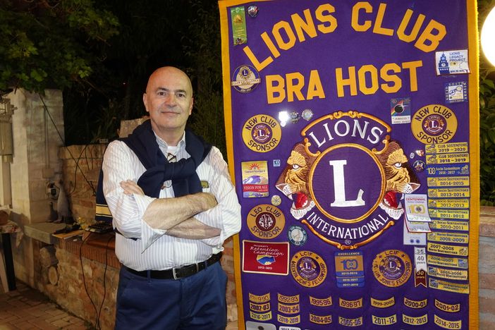Armando Verrua, presidente del Lions Club Bra Host