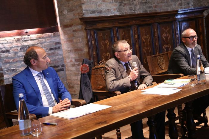 Da sinistra, Riccardo Corino, Tino Cornaglia e Pierpaolo Stra