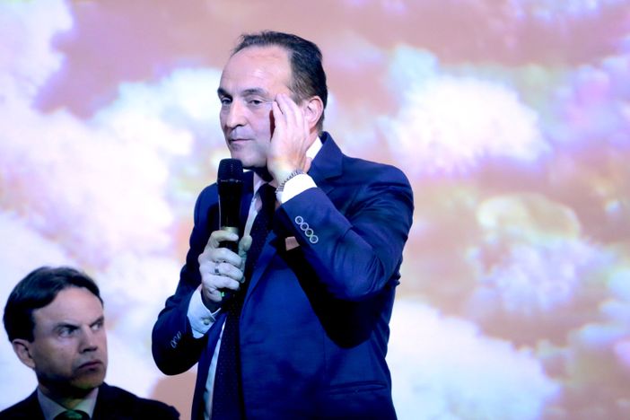 Il governatore del Piemonte, Alberto Cirio