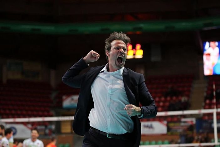 La grinta di Matteo Battocchio: domenica a Brescia parte la corsa alla SuperLega La grinta di Matteo Battocchio: domenica a Brescia parte la corsa alla SuperLega