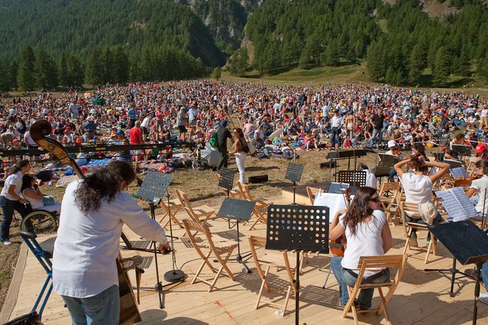 L'edizione 2018 del concerto di Ferragosto, a Pian Munè