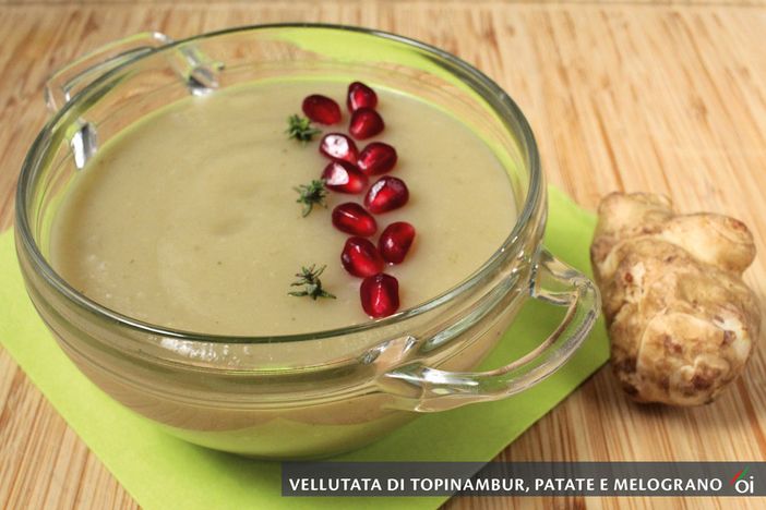 MercoledìVeg di Ortofruit: oggi prepariamo la vellutata di topinambur MercoledìVeg di Ortofruit: oggi prepariamo la vellutata di topinambur