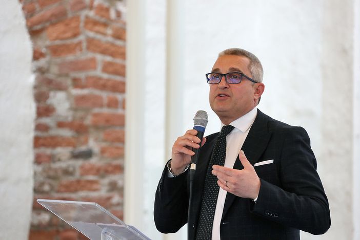 Il presidente di Confartigianato Cuneo, Luca Crosetto