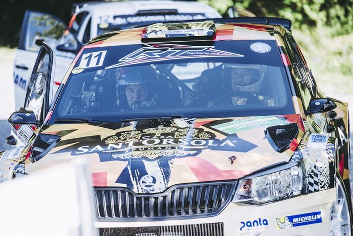 Uno scatto dal Rally di Alba 2020