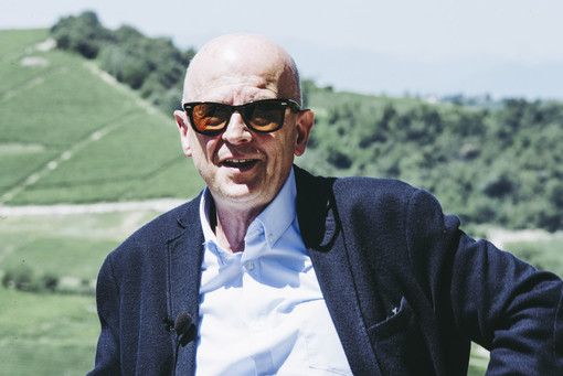 Il sindaco di Serralunga d'Alba Sergio Moscone