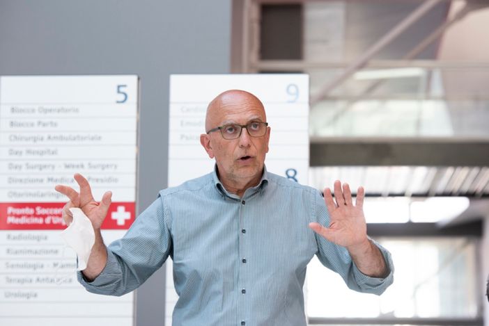 Il direttore dell'Asl Cn Massimo Veglio (foto di Barbara Guazzone)